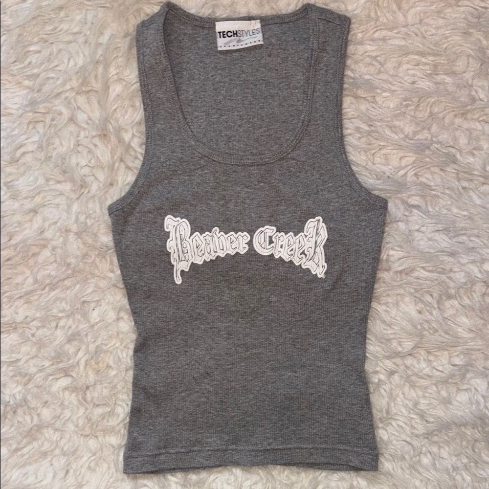 TechStyles Sportswear Ribbed Tank Top “Reaber Creek” Size XS